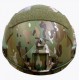 Баллистический шлем БР1 Fast Ops-Core с системой Team Wendy Multicam